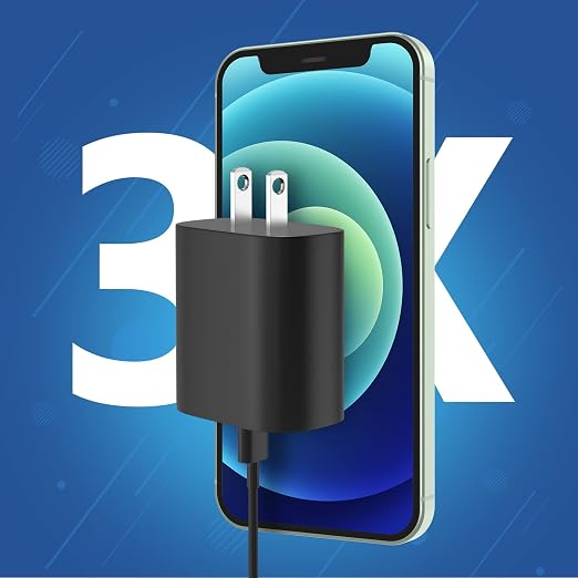 for iPhone 14 13 12 11 Fast Charger USB C Wall Charger [2-Pack] 10FT Fast Charging Cable Compatible with iPhones 14/14 Pro/14 Pro Max/Phone 13/12/11/X/8/7/6/iPad Pro/Mini,Black - Image 2