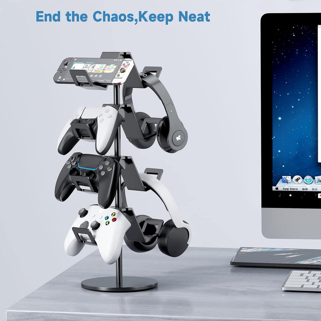 Controller Holder 4 Tier,Headphone Stand for Xbox PS5 PS4 - Image 5