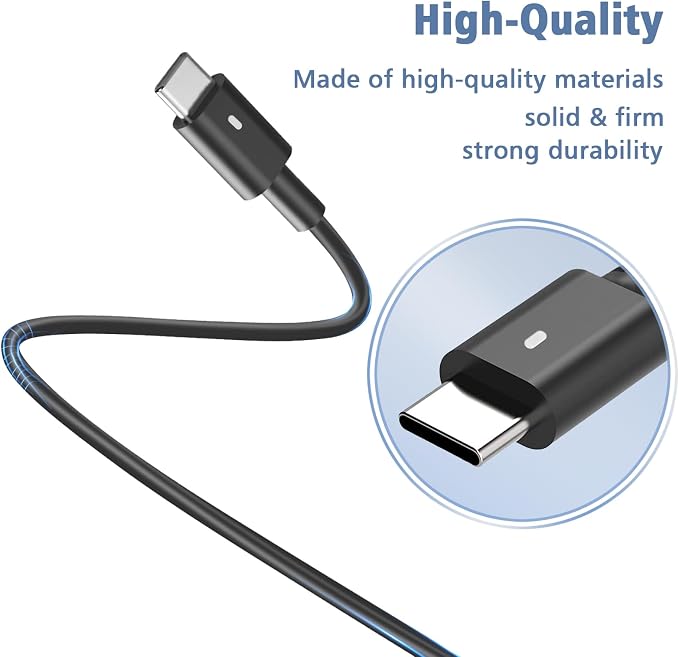 LHYSFIY 90W 65W USB C Laptop Charger Compatible with DELL Latitude 5420 5520 5320 7420 5430 7390 7320 7400,DELL XPS 13 Chromebook 3100 Computer Type C Fast Charging Power Supply Cord - Image 4