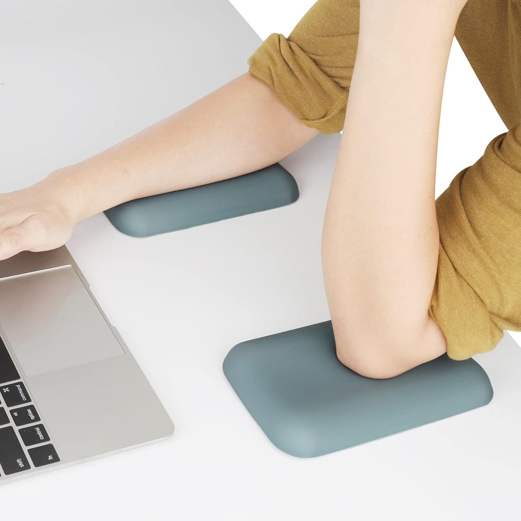 Leolee Elbow Rest Pads for Desk, Green Ergonomic Wrist Rest Arm Rest Pads by Leolee