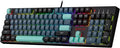 Redragon K582 SE Wired RGB Mechanical Gaming Keyboard, 104-Key, PBT Keycaps | 16.8M Color Immersive eSports Lighting Vibe, Quiet Keystrokes w/ Sound-Absorbing Foam, N-Key Rollover, Customize Software by REDRAGON