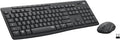Logitech MK295 Full Size Silent Wireless Keyboard Mouse Combo - Graphite | Full size keyboard with SilentTouch technology, compact ambidextrous mouse with silent click switches, Windows compatible by Unknown