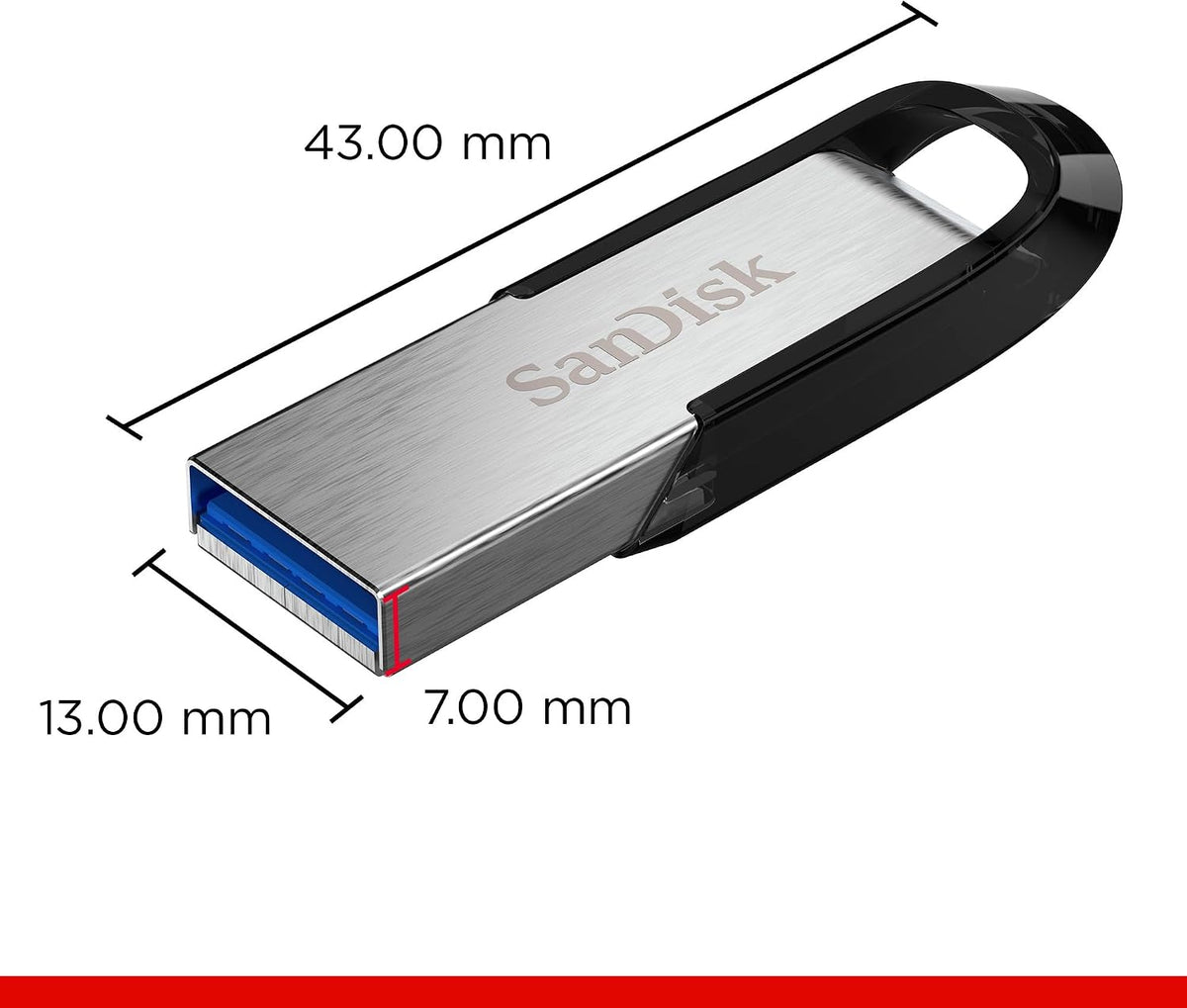SANDISK 32GB Ultra Flair USB 3.0 Flash Drive - SDCZ73-032G-G46 - Image 3