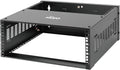 Tecmojo 4U Wall Mount Rack,4U Rack 13.9 inch Depth,132lbs(60kg) Weight Capacity,19" Network Rack for Shallow Server and IT Equipment, Network Switches,Patch Panel Bracket,Black by Tecmojo