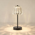 13" Small Crystal Cordless Table Lamp, Touch Rechargeable Desk Lamps | 3 Color Temps, Stepless Dimming, Black Portable Battery Operated LED Desk Lamps for Bedside, Nightstand, Kitchen, Patio, Gift by Oneach