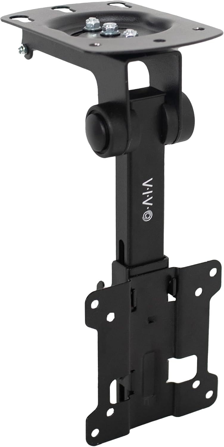 VIVO Black Fold-up Ceiling Mount for 13-27 in Flat Screens, MOUNT-M-FD27 by VIVO