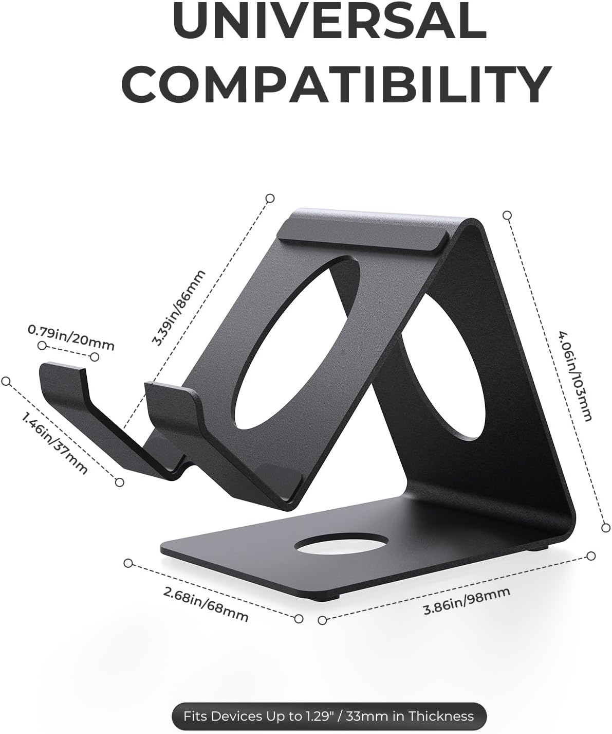 JYGamhanbil Desktop Stand Metal Holder for Portable Gaming Handheld Console - Image 2