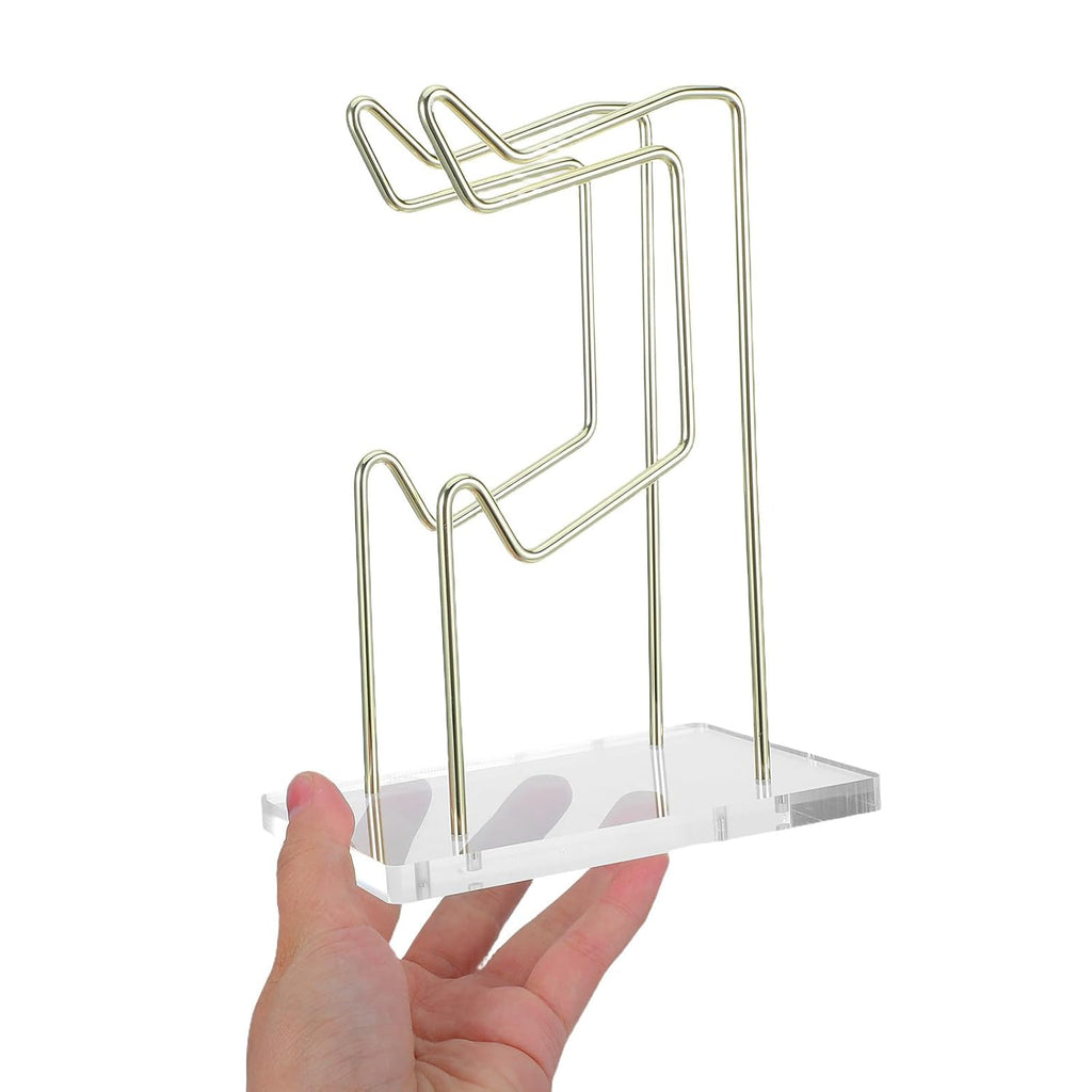 Acrylic Game Controller Holder Stand with Iron Base for Gamer Desk Display - Image 4