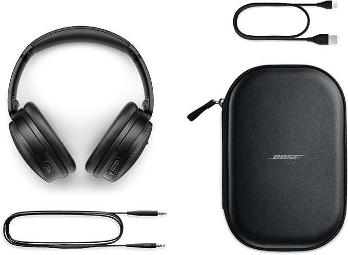 Bose QuietComfort Wireless Noise-Canceling Headphones (Black) (Renewed) - Image 7
