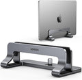 UGREEN Vertical Laptop Stand Holder for Desk Compatible with MacBook Pro, MacBook Air Stand Vertical Aluminum Adjustable for Up to 17.3 Inch Gaming Laptop, Gray by Unknown