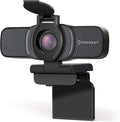 Amcrest 1080P Webcam with Microphone & Privacy Cover, Web Cam USB Camera, Computer HD Streaming Webcam for PC Desktop & Laptop w/Mic, Wide Angle Lens & Large Sensor for Superior Low Light (AWC201-B) by Amcrest