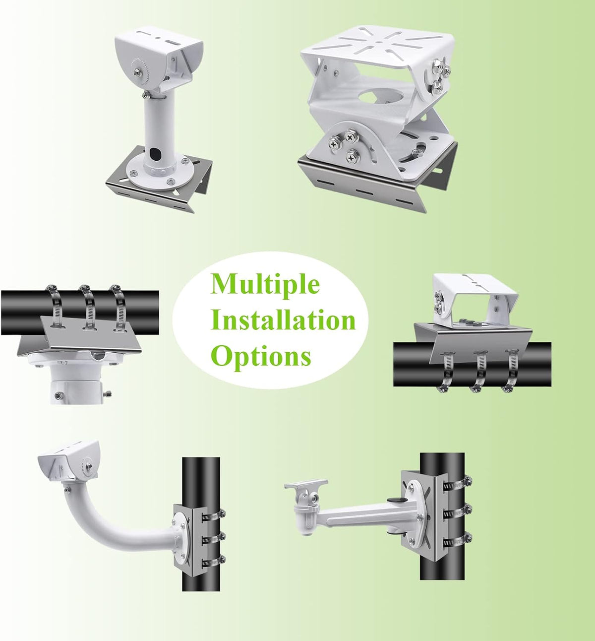 Universal Wall Mounting Bracket with 3 Loops - Image 2