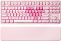 YUNZII B87 TKL Wireless Mechanical Keyboard (Pink, Milk Switch) | QMK/VIA, Wrist Rest, CreamyTyping, Cute MOA Keycaps, Gasket Mount, Hot Swap, RGB Backlit, NKRO, BT/2.4G/USB-C, for Win/Mac by YUNZIIMECHANICALKEYBOARD