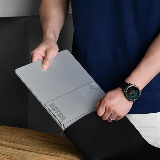 SOTSU FlipAction Elite 16" | 4K Portable Monitor | 3840 x 2400 (UHD+) | 60 Hz | 100% DCI-P3 | 450 Nits | Pivot Rotate | Full Metal CNC | Perfect Match for Mac and Windows (Space Black) | 3840x2400 (UHD+) | 60Hz | 100% DCI-P3 | 450 Nits | Pivot Rotate |... - Image 8
