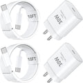 Phone 17 16 15 Pro Max Charger Fast Charging PD 30W, 10 FT iPhone 17 Charging Cable(65W/3A) Long USB C Cord with iPhone 17 Pro Max Chargers Block for iPhone 17/17 Pro Max/17 Air/16/15 Series, iPad by Bustuny