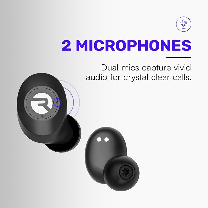 Raycon Everyday Bluetooth Wireless Earbuds with Microphone - Active Noise Cancelling, Sweat & Water-Resistant Earphones, Ear Buds Wireless Bluetooth Up to 32 Hours Playtime (Mint) - Image 8