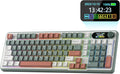 RK ROYAL KLUDGE S98 Wireless Mechanical Keyboard w/Smart Display & Knob | 96% Top Mount RGB Gaming Keyboard BT/2.4G/USB-C, 5-Layer Noise Dampening, Creamy Sound Pre-lubed Switch,Hot Swap, 98 Keys by RKROYALKLUDGE