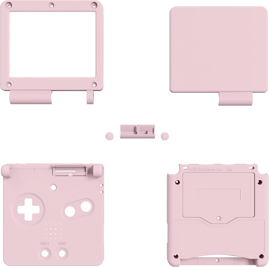 IPS Ready Upgraded eXtremeRate Cherry Blossoms Pink Custom Replacement Housing Shell for Gameboy Advance SP GBA SP – Compatible with Both IPS & Standard LCD – Console & Screen NOT Included - Image 8