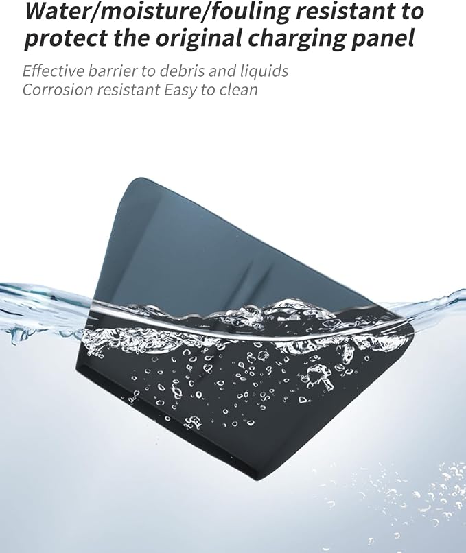 Wireless Charging Mat, Center Console Wireless Charger Silicone Protective Pad Compatible with Tesla Model X/S(2022-2025) - Image 3