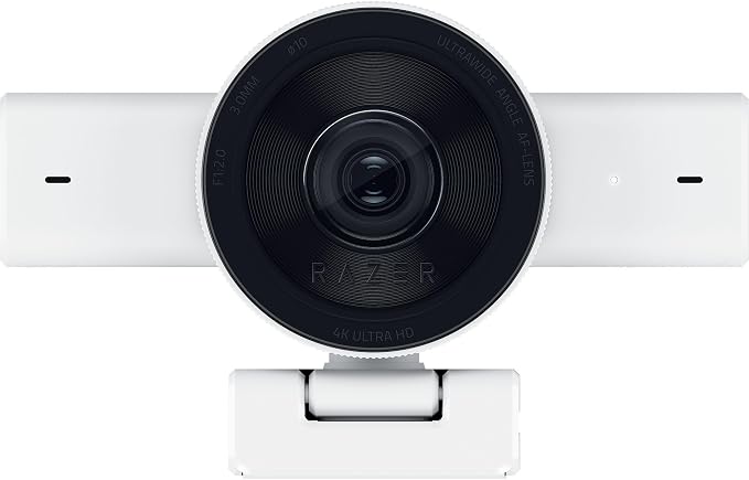 Razer Kiyo V2 Webcam for Streaming and Collaboration 4K 30Fps, White | AI Powered Auto-Framing, Built-in Microphone, Ultrawide Angle Lens, Privacy Cover, Works with OBS, Discord, Zoom, Teams - Image 16