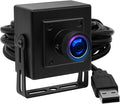 ELP Sony IMX323 Sensor Wide Angle Low Light Mini USB Camera Module with Metal Case HD 1080P 170degree Fisheye Webcam for Computer H.264 UVC USB2.0 Home Surveillance PC Camera for Laptop by ELP