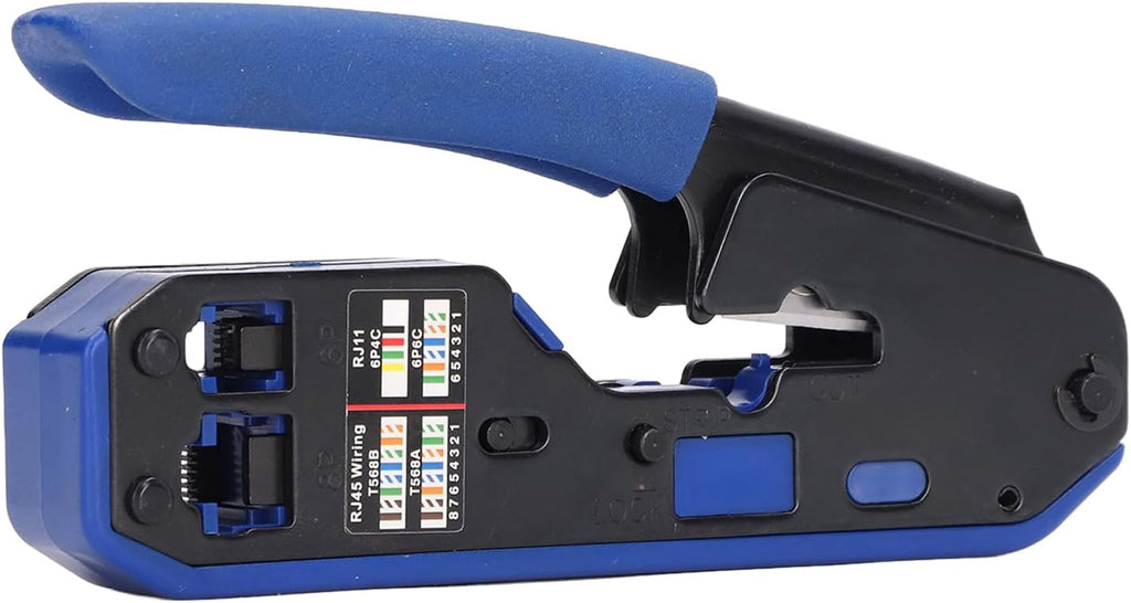 RJ45 Crimping Tool Kit, Alloy Steel 8P8C Jack Ethernet Crimper - Image 7