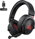 EKSA E900X 5.8G Wireless Gaming Headset with Micphone for PC PS4, PS5, Computer, Laptop - Dual Mic ENC Call Noise Cancelling Headphones - 7.1 Srround Sound - Over Ear Headphones for TV, Music, Meeting by EKSA