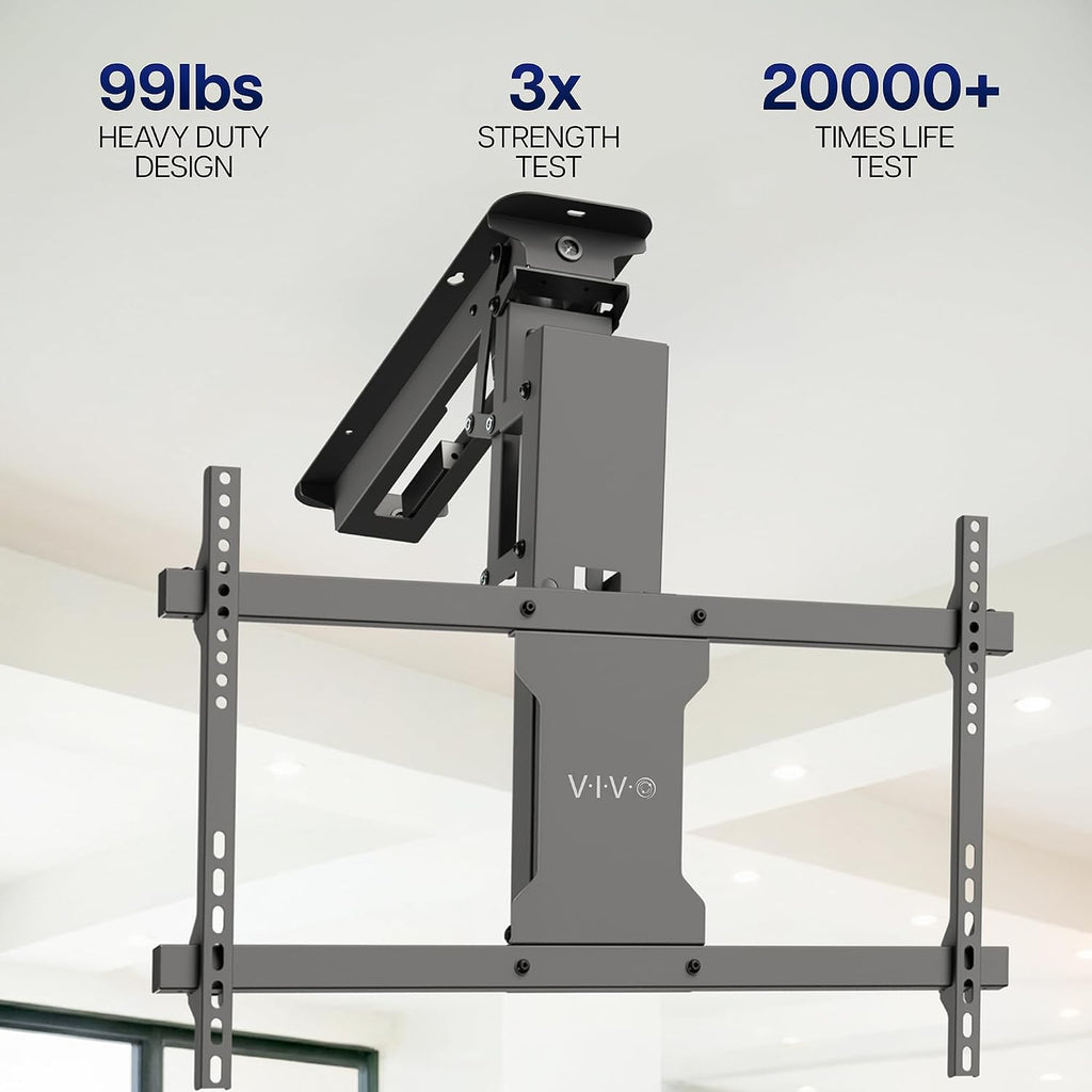 VIVO Black Electric Ceiling TV Mount for 23 to 55 in Screens, MOUNT-E-FD55 - Image 5
