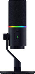 Razer Seiren V3 Pro Microphone, Dynamic USB Type C & XLR Mic, Black | 32-bit Float Support, Built-in Audio DSP, AI Noise Removal, Shock Absorber & Pop Filter, Chroma RGB Lighting Ring, Streaming by Unknown