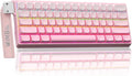 Aula WIN60 HE - 60% Mechanical Gaming Keyboard Wired, Hall Effect Magnetic Switch Hot Swappable,8000 Hz Polling Rate, RGB Keyboard 60 Percent Compact Design for PC (Gradient Pink) by CORBOBO