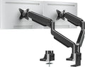 MOUNTUP Dual Monitor Mount fits 42 40 39 37 34 32 27 inch Ultrawide Screen, Holds 6.6-33lbs, Dual Monitor Arm Desk Mount, Heavy Duty Monitor Stand for 2 Monitors, with Clamp/Grommet Base by MOUNTUP