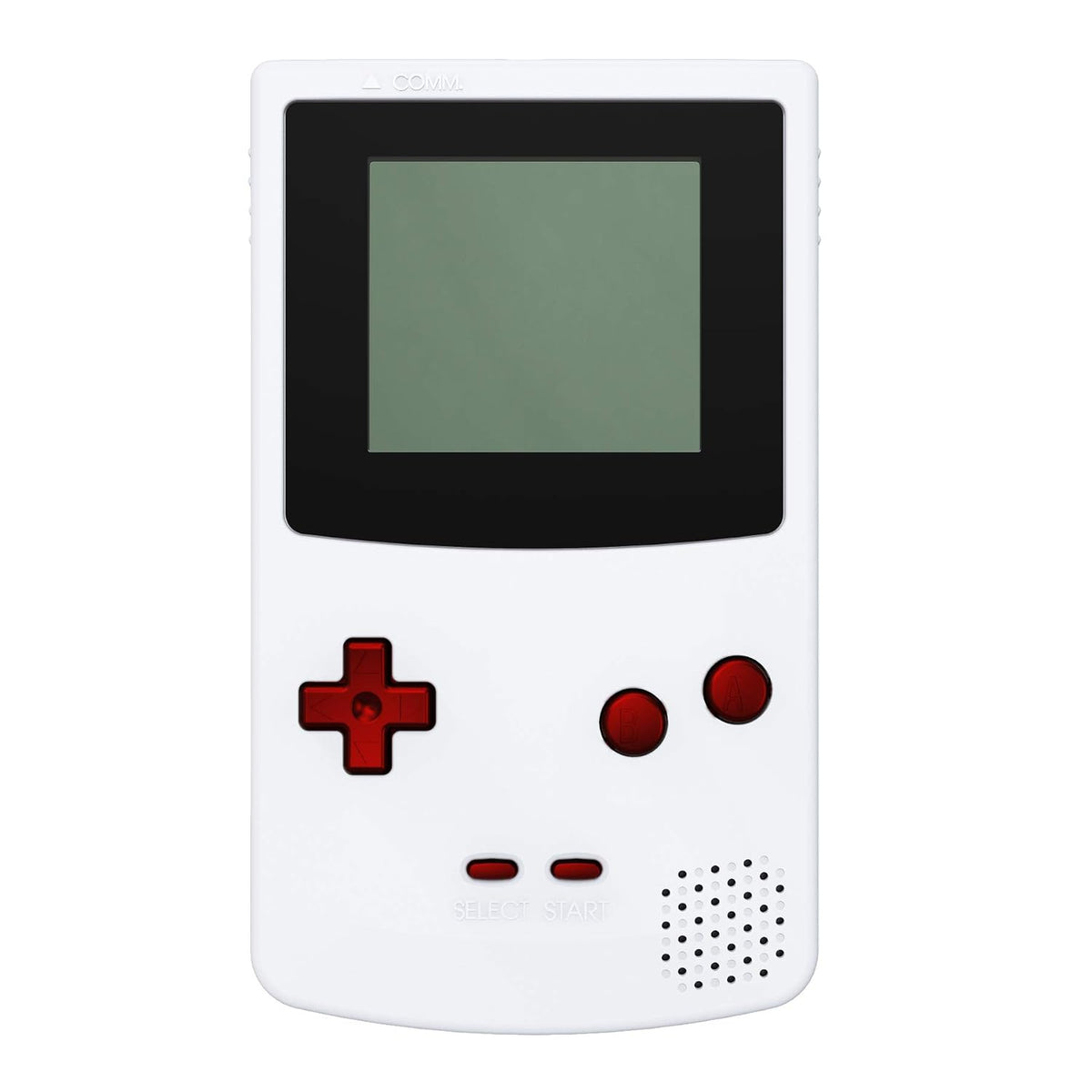 eXtremeRate Scarlet Red Replacement Full Set Buttons for Gameboy Color GBC - Handheld Game Console NOT Included - Image 3