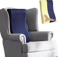 2-in-1 Neck Pillow Lumbar Support Pillow for Recliner Couch& Glider Chair - High Resilient Foam Ergonomic Back Support for High-Back Rocking Chairs, Glider Rocker Replacement Cushions Navy S by HAVARGO