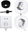 in-Wall Cable Management Kit, Wire Manager for Power and Low Voltage Cables, Tv Cord Hider for Wall-Mounted Tvs, Tv Cable Concealment Kit with Hole Saw Drill Bit Attachment by YMGN