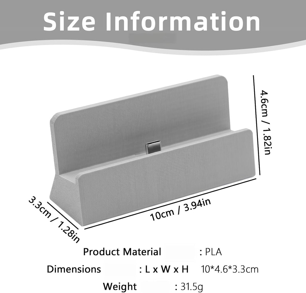 Charging Dock for Retroid Pocket Nova, USB-C Charger Station Portable Desktop Stand Base for Retroid Pocket Nova Handheld Game Console Accessories, Green - Image 2