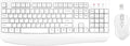 Wireless Keyboard and Mouse Combo, EDJO Full-Sized Ergonomic Computer Keyboard with Wrist Rest and 3 Level DPI Adjustable Wireless Mouse for Windows, Mac OS Desktop/Laptop/PC (White) by EDJO