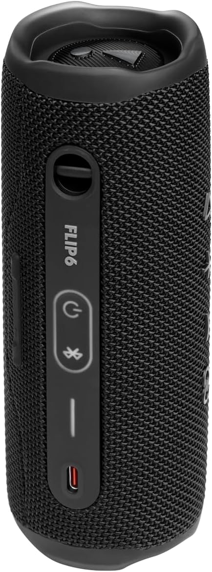 JBL Flip 6 - Portable Waterproof Speaker - Black | Louder, more powerful sound, IP67 waterproof and dustproof, 12 Hours of Playtime, Bold design - Image 2
