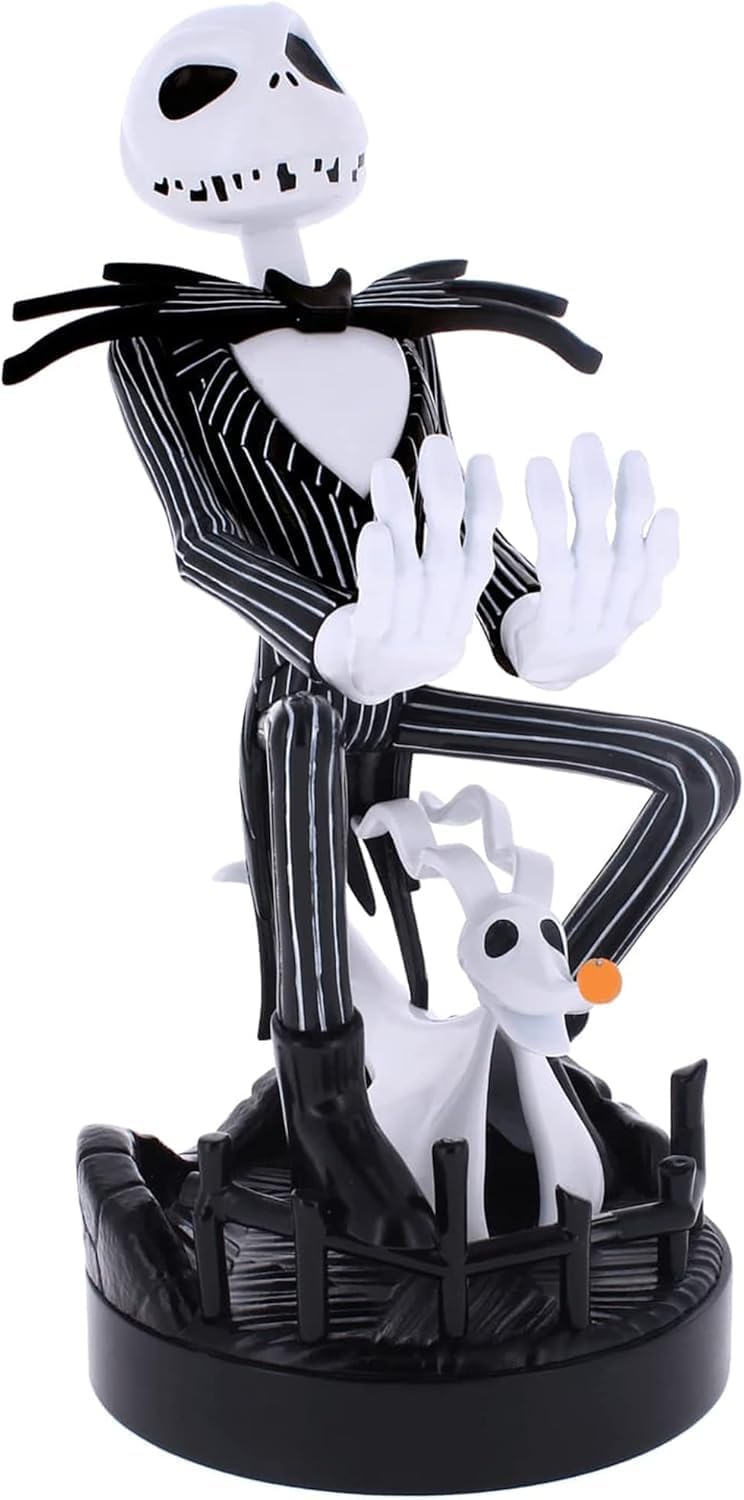 Exquisite Gaming Cable Guys: Disney/NBX Jack Skellington Phone Stand & Controller Holder - Officially Licenced Figure Medium - Image 5