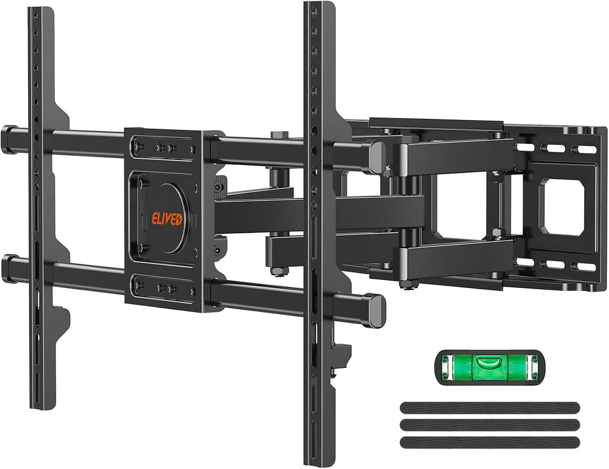 ELIVED Full Motion TV Wall Mount for Most 42"-82" TVs up to 110 lbs by ELIVED