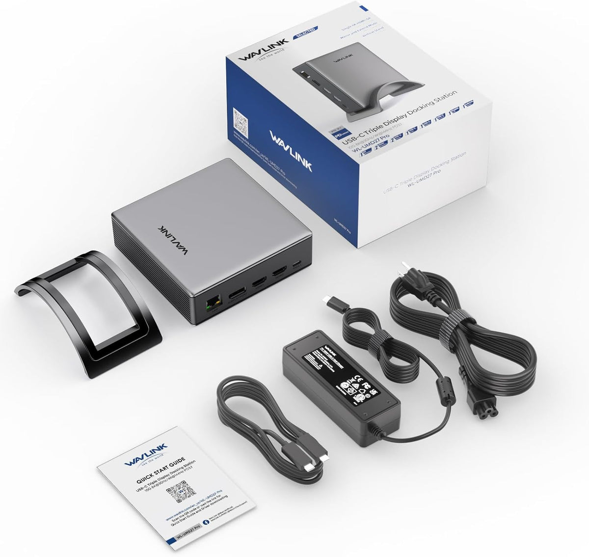 Laptop docking station,WAVLINK PD3.1 dock, dual DisplayPort, HDMI - Image 9