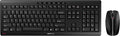 CHERRY Stream Desktop, Wireless Keyboard & Mouse Combo | 2.4 GHz Connection, Quiet Keys, Slim Design, Comfortable Writing, Battery-Powered, QWERTY, Black by CHERRY
