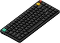 nuphy Air75 V3 Mechanical Keyboard with Knob, Black-Brown Nano Switches | 75% Low Profile keyboard, Hot-Swap, for Mac, Windows, Bluetooth/2.4GHz/USB-C, Wireless keyboard, RGB Backlit, PBT keycaps by NuPhy