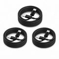 chcela 60W USB C to C Cable 3 Pack 10FT PD 3.0 Fast Charging Cord -Black | Reliable 60W PD 3.0 USB-C cables support fast charging and data sync for iPhone 17, Galaxy S26,MacBook Air/Pro and iPad Pro by chcela