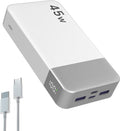 NOBIS Portable Charger 45W 20000mAh Power Bank Fast Charging | 2C+2A Battery Pack with C to C Cable, Battery Bank with Digital Display for iPhone Android Laptop etc by NobisPowerbank