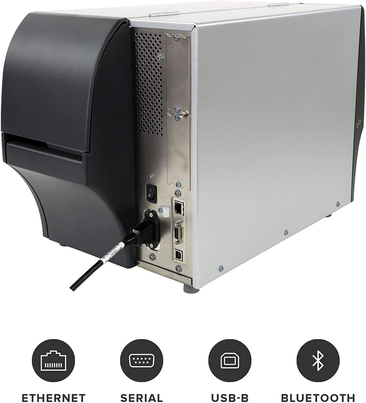 ZEBRA ZT411 203 dpi Thermal Transfer Industrial Printer Print Width 4 Inches Features Serial, USB, Ethernet, and Bluetooth Connecting Options - ZT41142 JTTANDS - Image 2