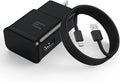 Type C Charger Fast Charging, 1Pack USB C Android Phone Charger&6ft Cables | Wall Charger Blocks &1x 6ft USB-C cables for Samsung Galaxy S8/S9/S10 Plus/S10e/S20/S21 Ultra/Plus, Note 8/9/10,Pixel3 Black by Cndons