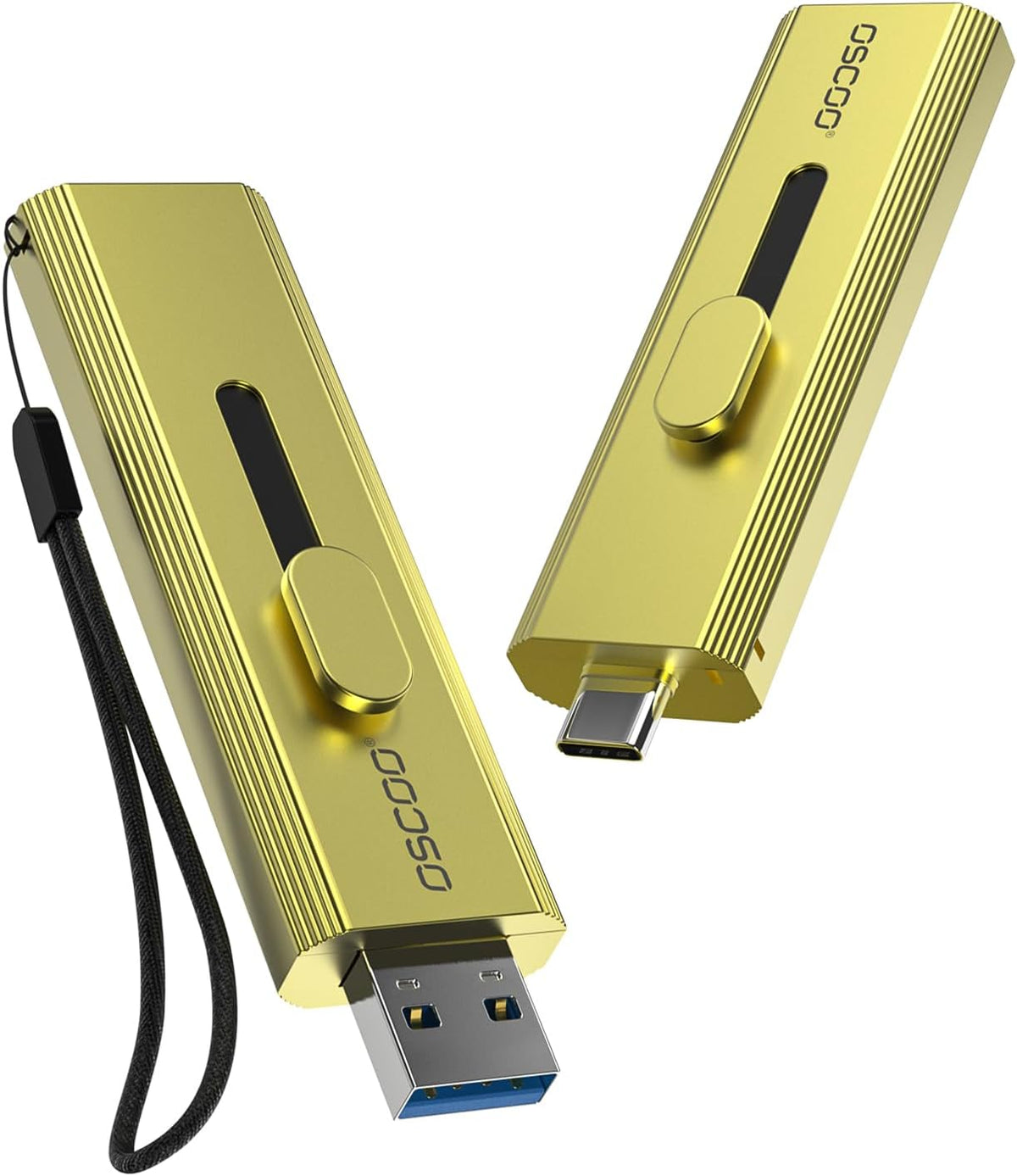 2TB External SSD Drive, USB3.2 USB C+A, Up to 1000MB/s by OSCOO