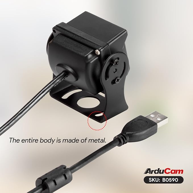 Arducam 2MP Day & Night Vision USB Camera Module, 1080P Automatic IR-Cut Switching USB 2.0 Webcam, with 850nm IR LEDs for Windows, Linux, Android and Mac OS - Image 2