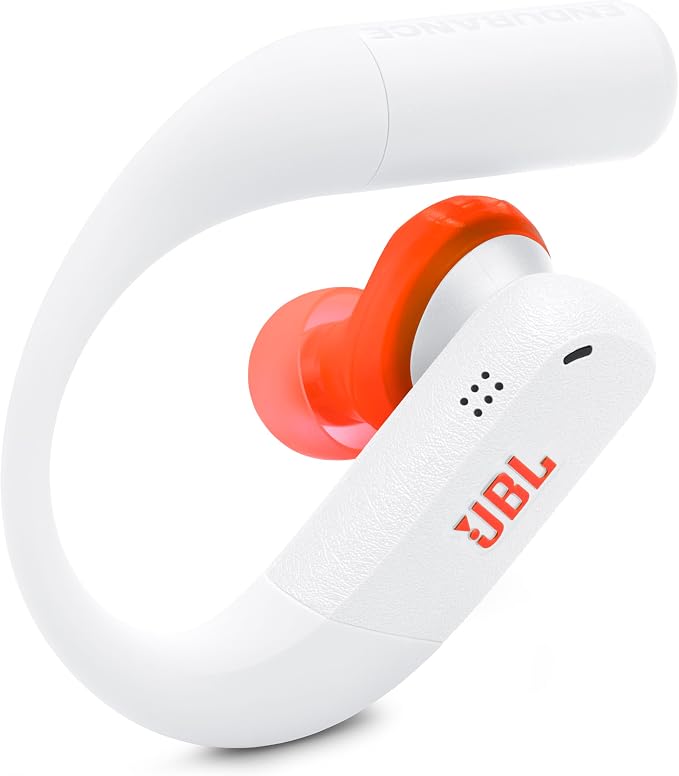 JBL Endurance Peak 4 - Cancelling Sport Earbuds - White | Adaptive Noise Cancelling with Smart Ambient, IP68 water and dust proof, Secure fit with TwistLock design - Image 10