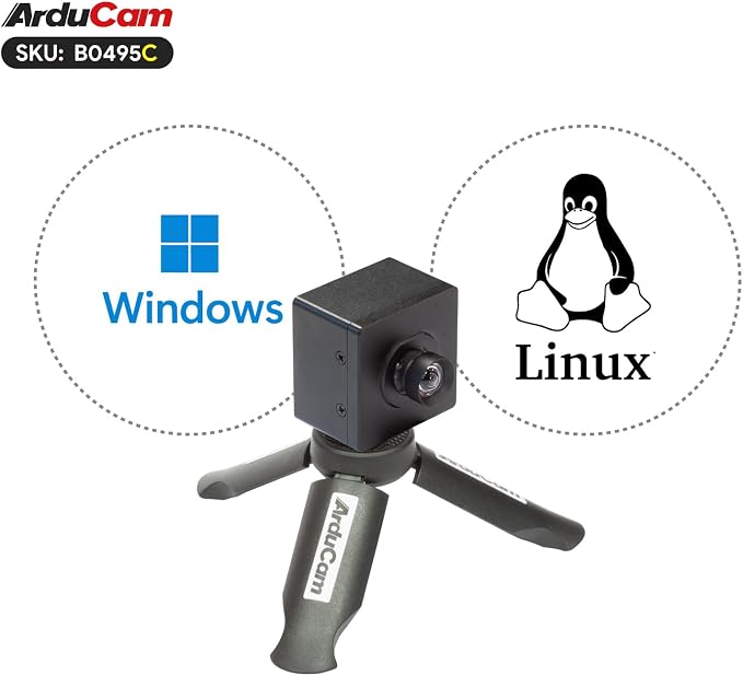 Arducam USB 3.0 Camera, 960 * 600@80fps High-Speed Global Shutter UVC Camera Module, 1/2.6" 2.3MP Color AR0234 USB Webcam with 95°(D) M12 Lens for Windows and Linux - Image 7